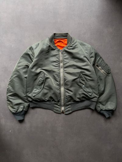 1960s MA-1 Reversible Bomber jacket (L)