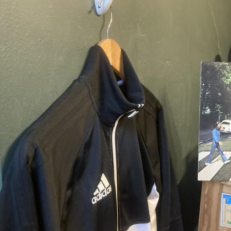 Adidas Track Jacket in Black and White image 5