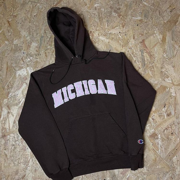 Vintage Champion x Michigan State University Graphic Hoodie 2
