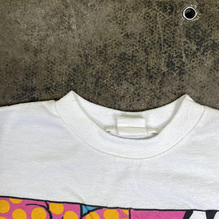Disney Land Tee Mickey Mouse Y2K Baby Graphic T-Shirt, White, Womens Small image 5