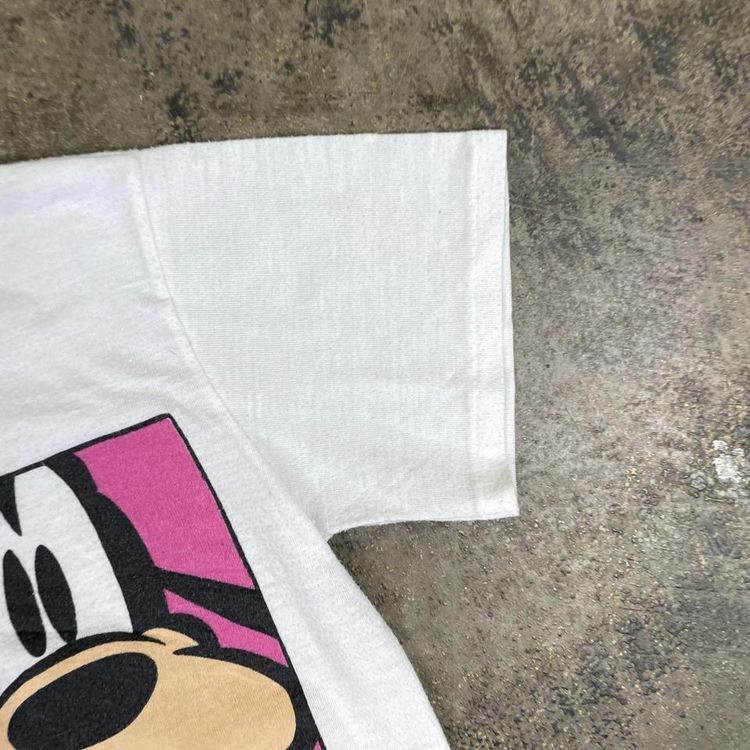 Disney Land Tee Mickey Mouse Y2K Baby Graphic T-Shirt, White, Womens Small image 4