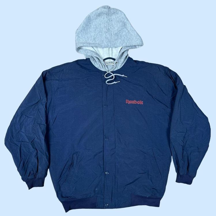 Vintage Reebok spellout coach jacket image 1