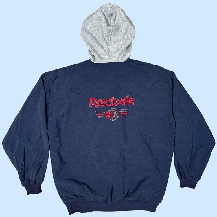Vintage Reebok spellout coach jacket image 2