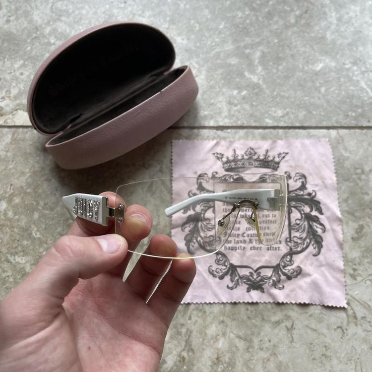 Vintage Juicy Couture Clear Sunglasses