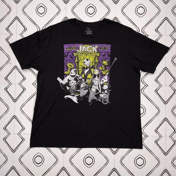 Vintage The Nightmare Before Christmas Disney T-Shirt