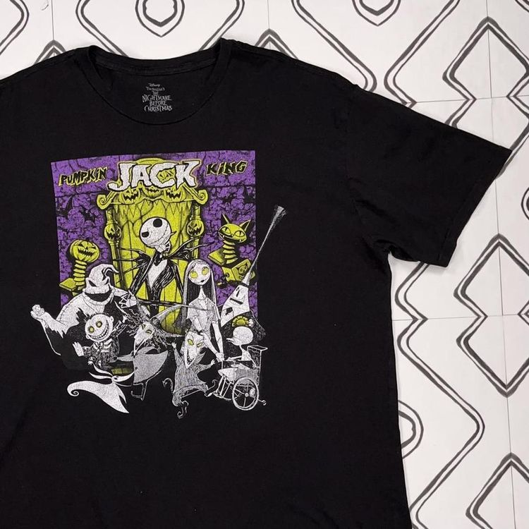 Vintage The Nightmare Before Christmas Disney T-Shirt 2