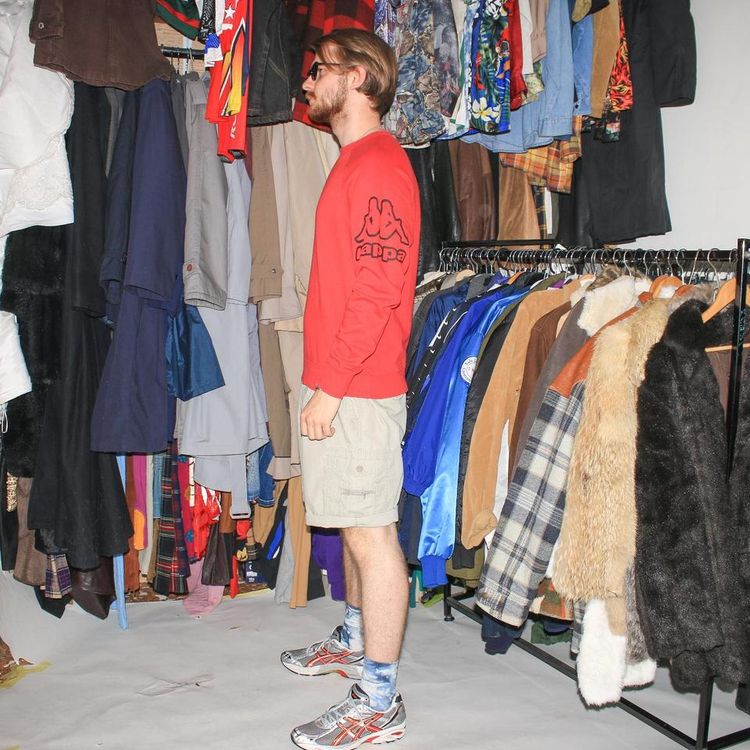 Vintage 90s KAPPA athletic sweatshirt in red image 2