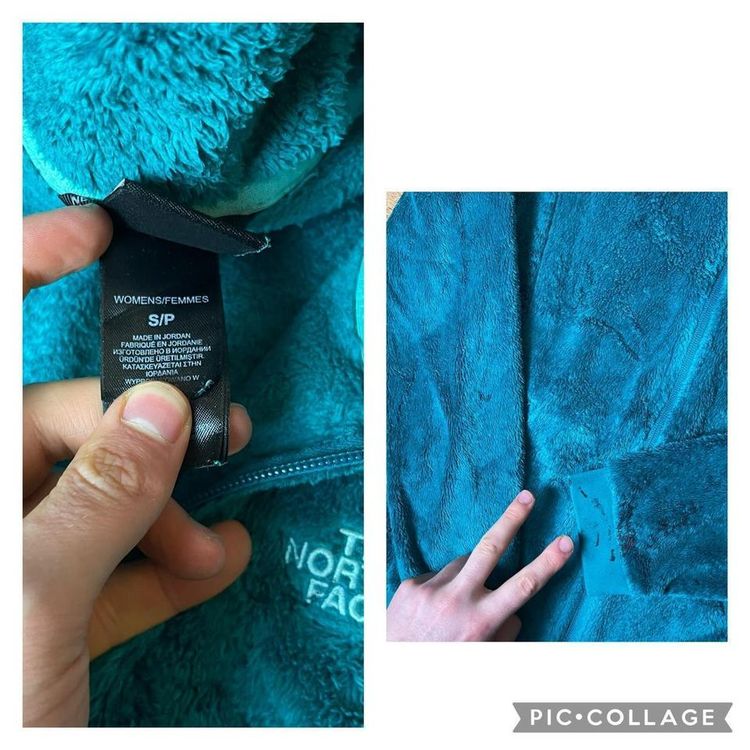 Vintage The North Face Fluffy Fleece Jacket image 4