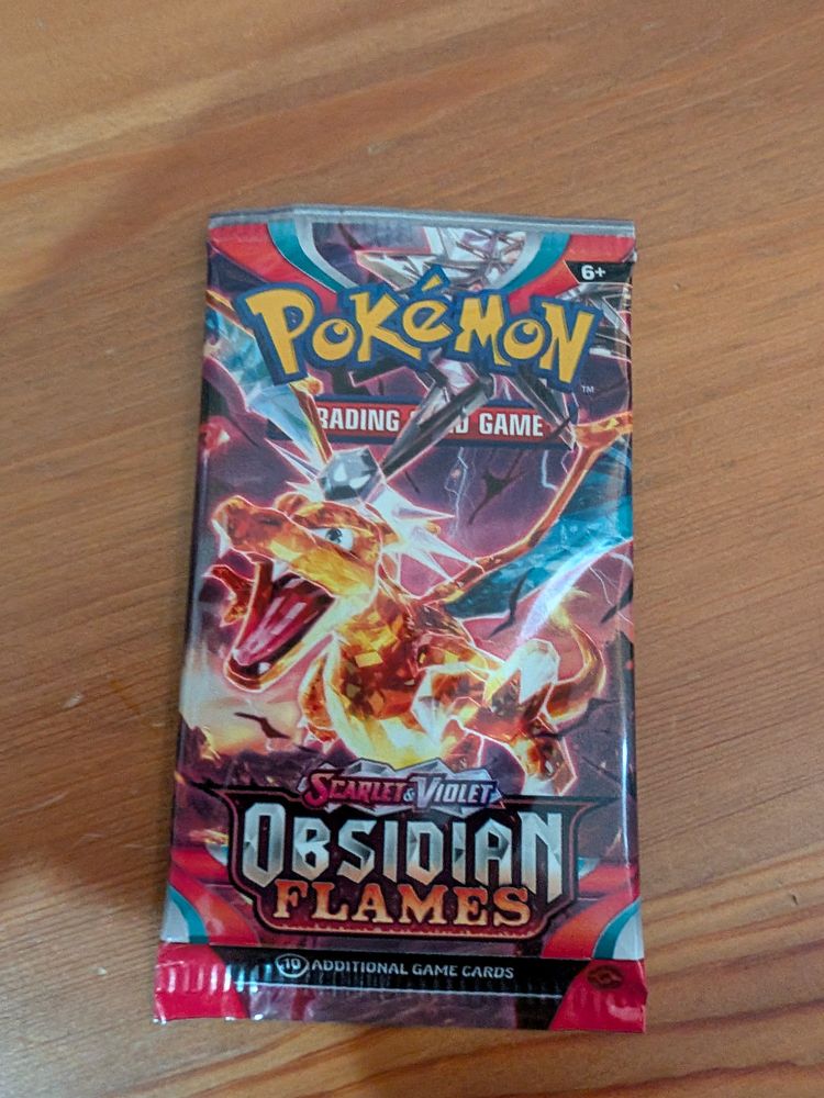 Pokemon Trading Card Game Scarlet & Violet Obsidian Flames Booster Pack
