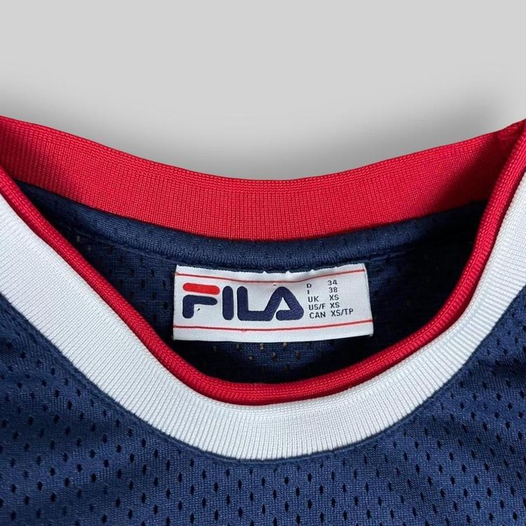 Fila T Shirt Blue image 3