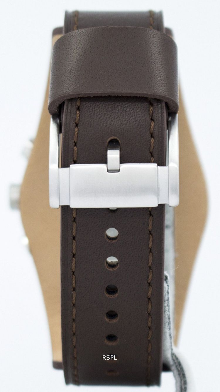 Fossil Cuff Chronograph Tan Leather CH2565 Men's Watch image 5