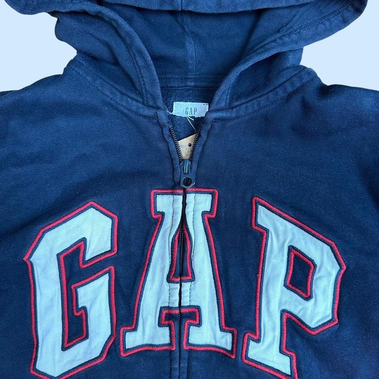 Vintage gap spellout hoodie imagen 3