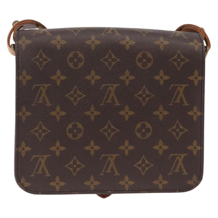 LOUIS VUITTON Monogram Cartouchiere MM Shoulder Bag M51253 LV Auth ka6790 - Jerrillo image 2