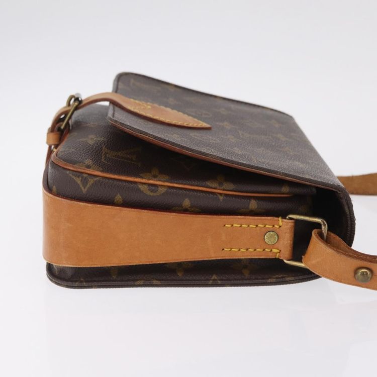 LOUIS VUITTON Monogram Cartouchiere MM Shoulder Bag M51253 LV Auth ka6790 - Jerrillo image 3