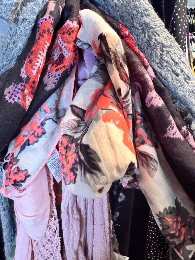 Floral And Patterned Scarves