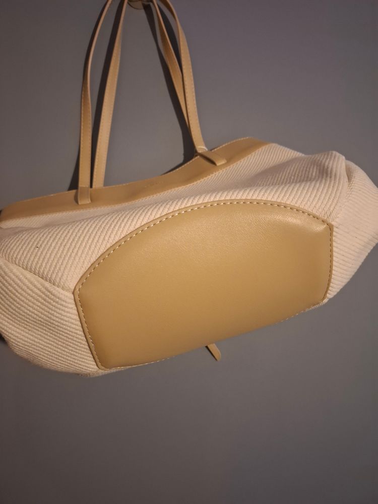 Polène Beige And Tan Tote Bag 7