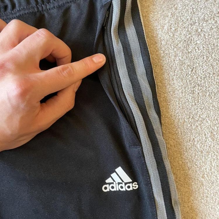Adidas tracksuit bottoms image 5