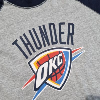 Majestic T-SHIRT Oklahoma City Thunder Westbrook Youth - Grey - Size L 7