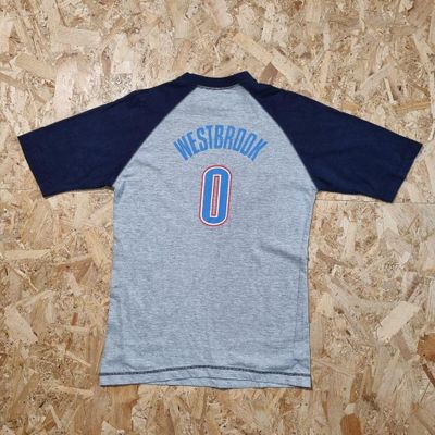 Majestic T-SHIRT Oklahoma City Thunder Westbrook Youth - Grey - Size L 2