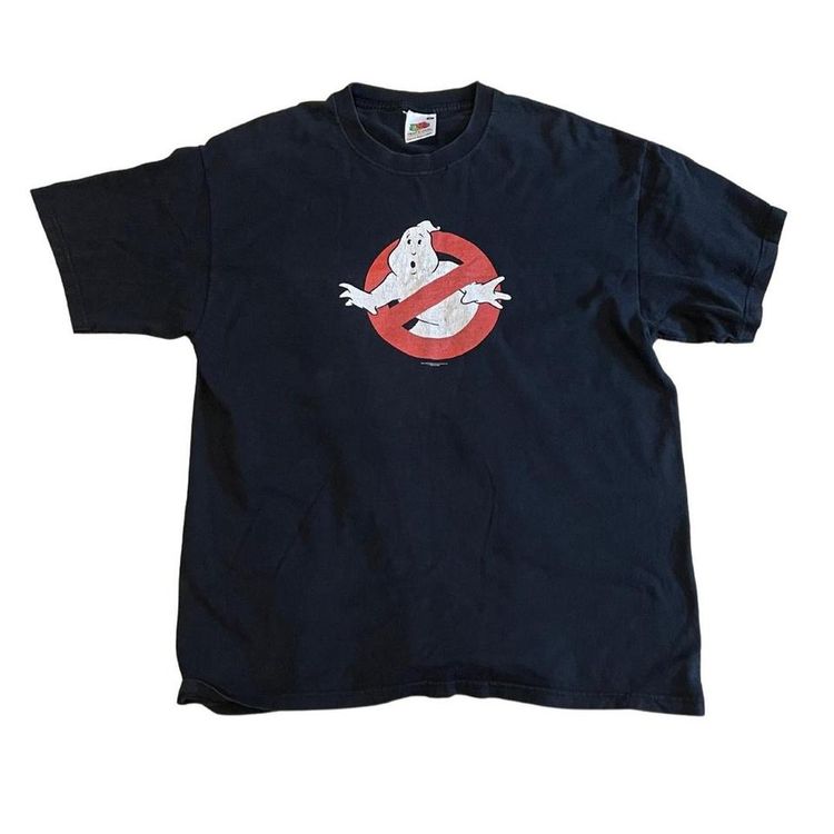 Y2K 2004 Fruit of the loom Ghost Busters Promotional Graphic T-shirt XL