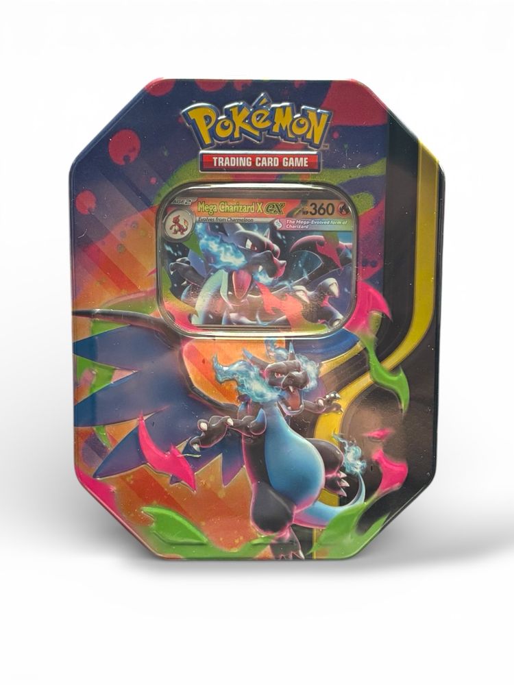 Pokémon Mega Charizard X EX Tin