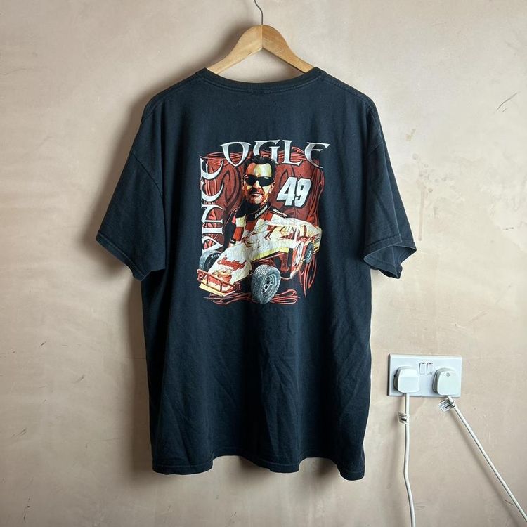 Vintage Vince Ogle NASCAR racing graphic t shirt image 3