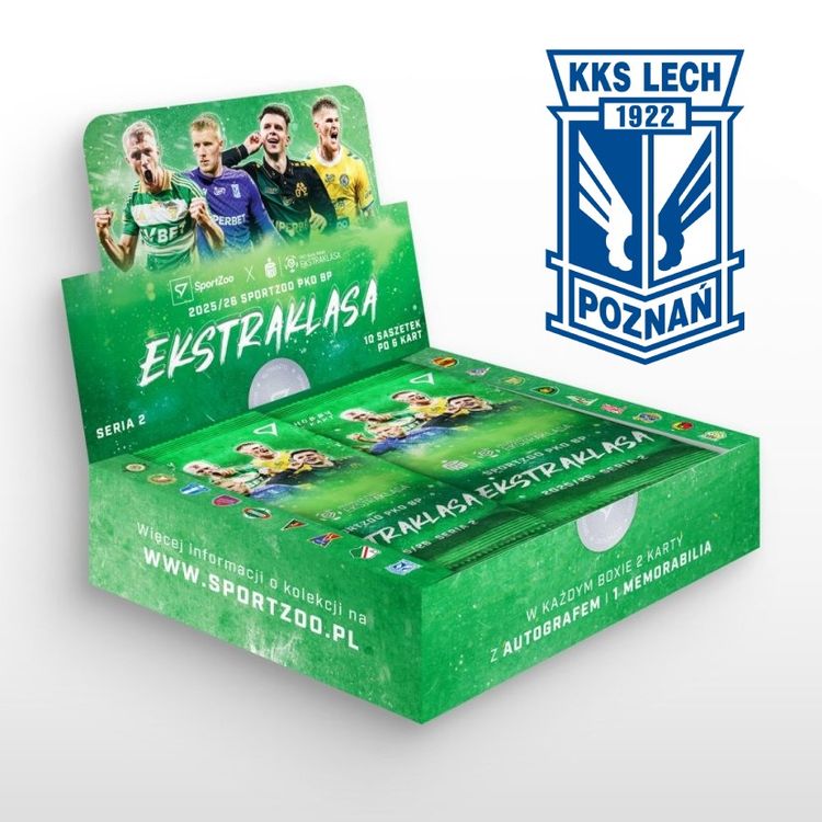 Other LECH POZNAŃ Sportzoo Ekstraklasa 2025/26 HOBBY BOX product image
