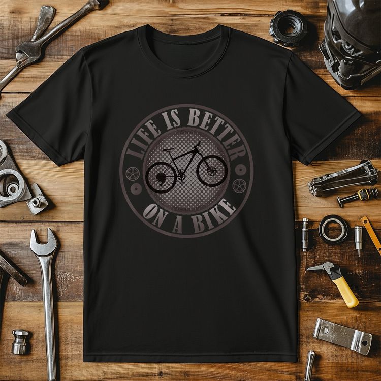 Life is Better on a Bike T-Shirt 3