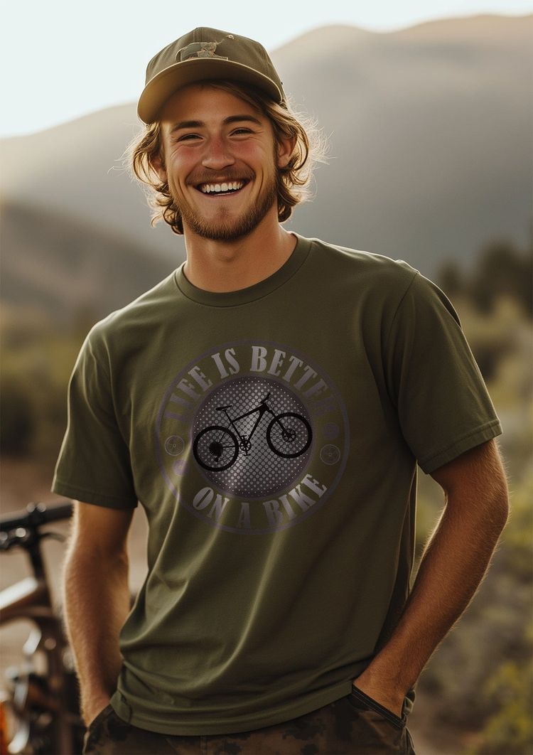 Life is Better on a Bike T-Shirt 4