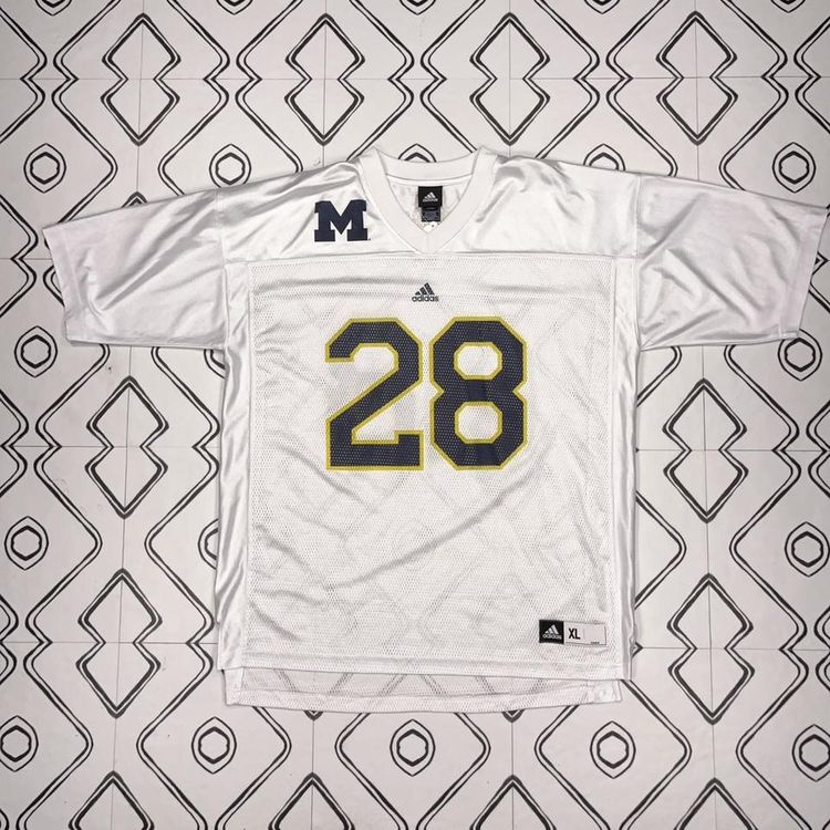 Vintage Adidas Michigan Wolverines Jersey image 1