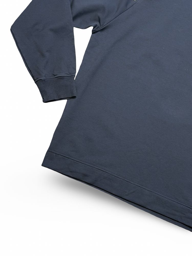 Stone Island Black Cotton Stretch Fleece Ghost Project Crewneck image 6