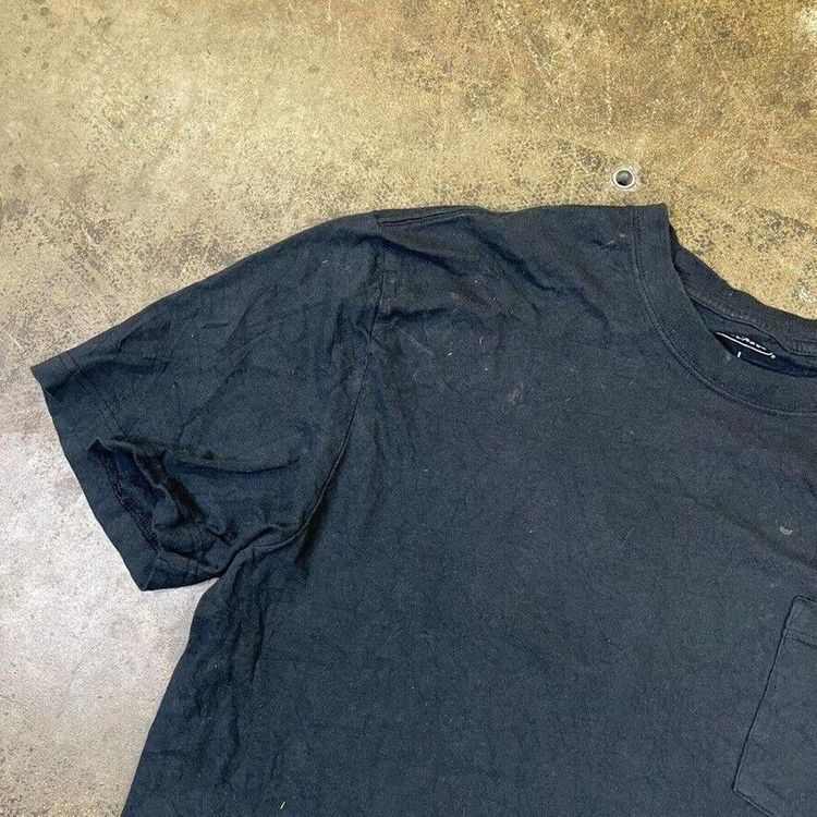 Dickies T-Shirt Y2K Short Sleeve Pocket Workwear Tee, Navy Blue, Mens Large image 4