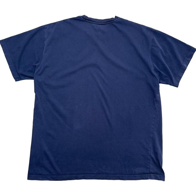 Y2K Nike small swoosh embroidered classic crew neck tshirt. Small logo on chest. 4