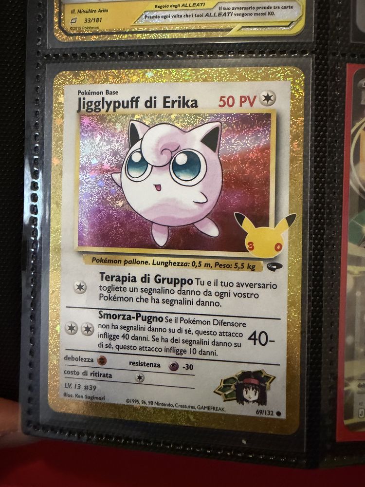 Jigglypuff Di Erika Pokémon Card image 1
