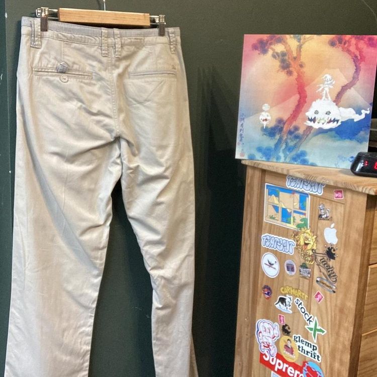 Y2K Quiksilver Trousers in Cream 2