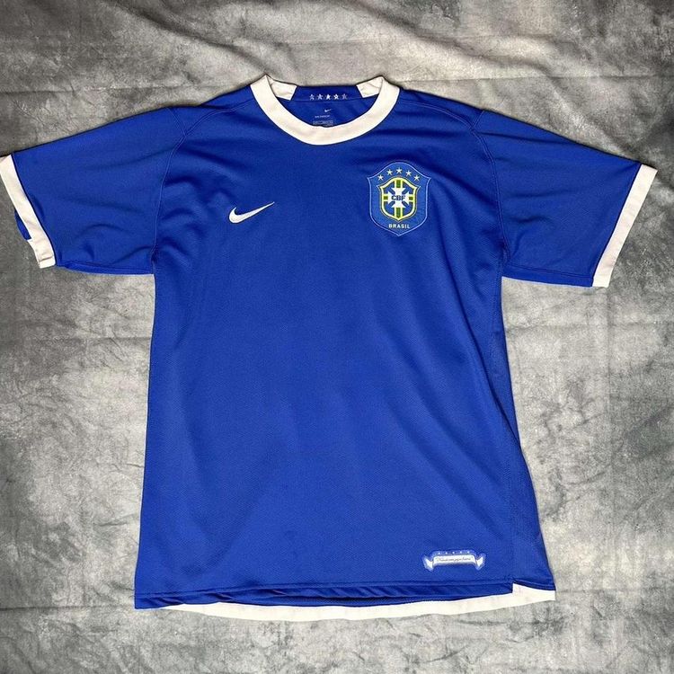 Nike Brazil 2006-2008 away kit football shirt product image