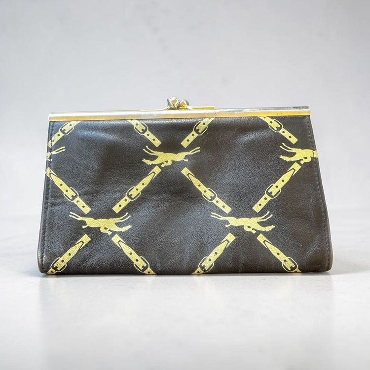 Longchamp women's brown leather wallet image 6