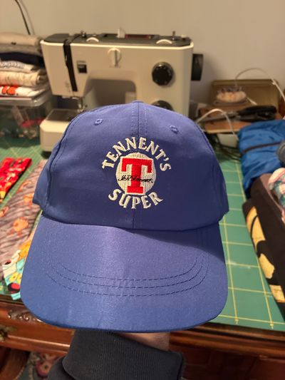 Tennent'S Super Blue Baseball Cap