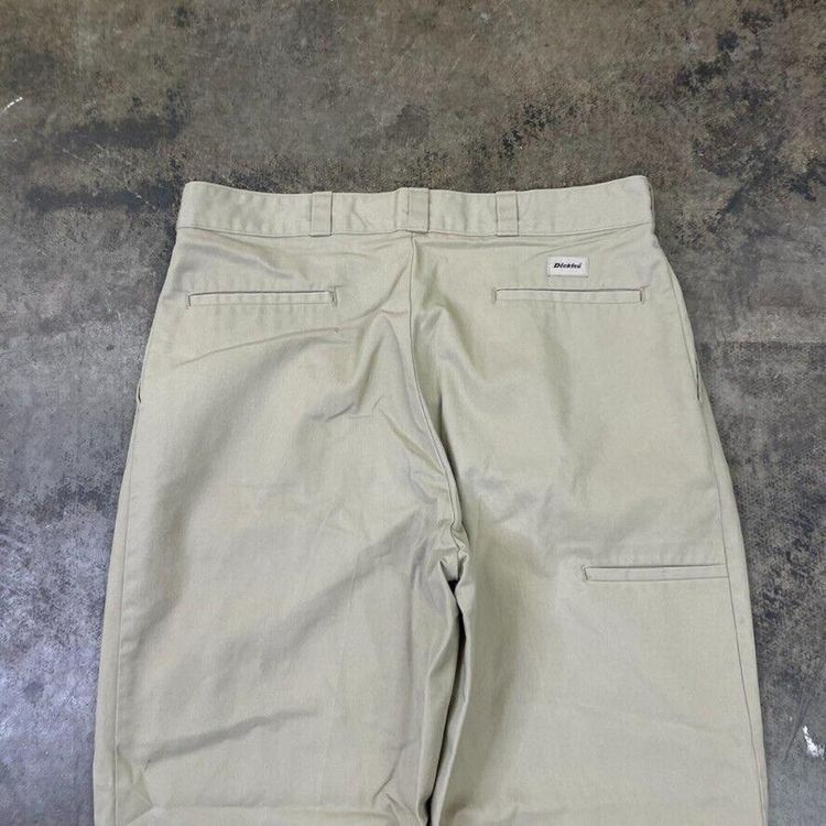Dickies Trousers Original Fit Carpenter Workwear Pants, Beige, Mens 38 3