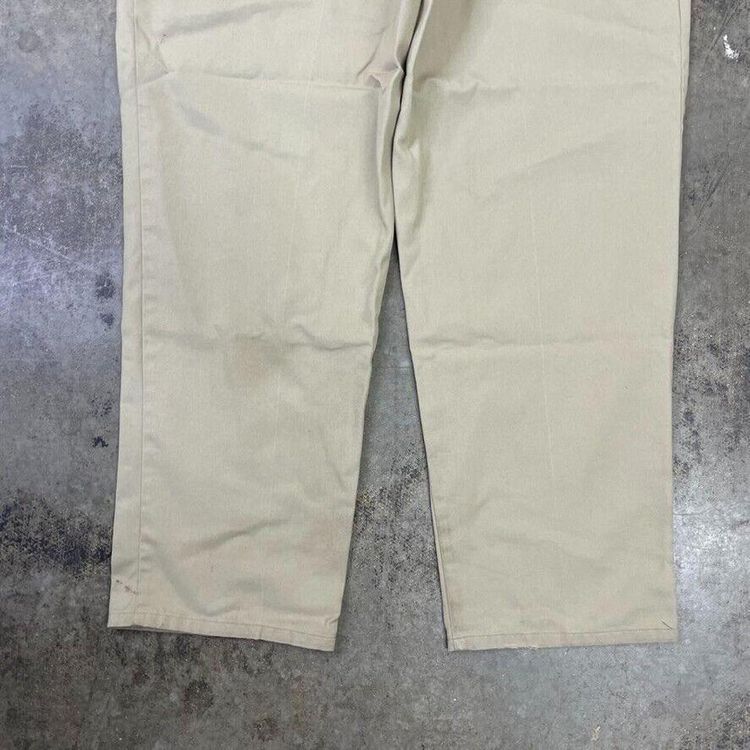 Dickies Trousers Original Fit Carpenter Workwear Pants, Beige, Mens 38 7