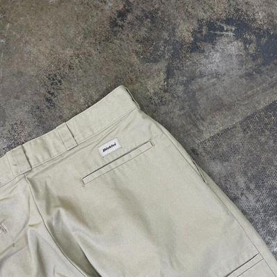 Dickies Trousers Original Fit Carpenter Workwear Pants, Beige, Mens 38 5