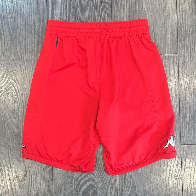 Portsmouth 2011/12 Kappa Third Football Shorts Red Mens Small 2