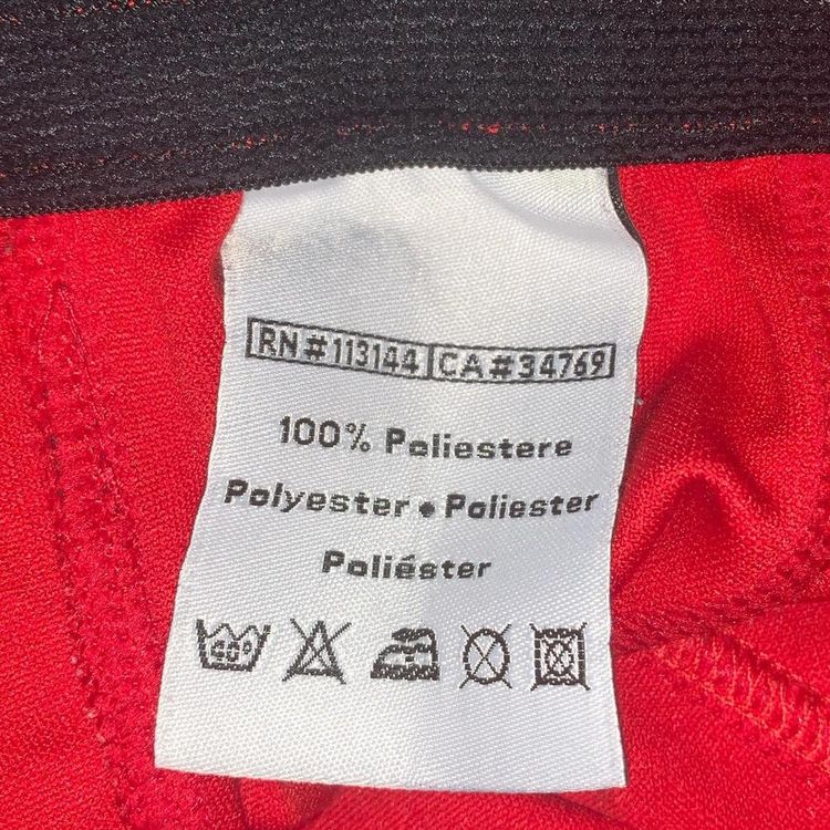 Portsmouth 2011/12 Kappa Third Football Shorts Red Mens Small 4