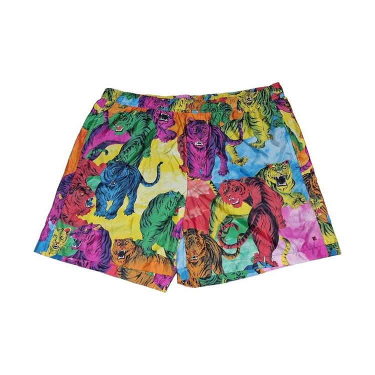 Valentino Multicolour Tiger Swimshorts