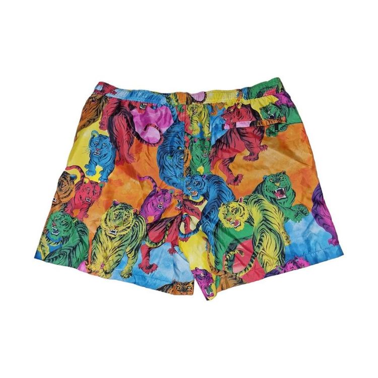Valentino Multicolour Tiger Swimshorts image 2
