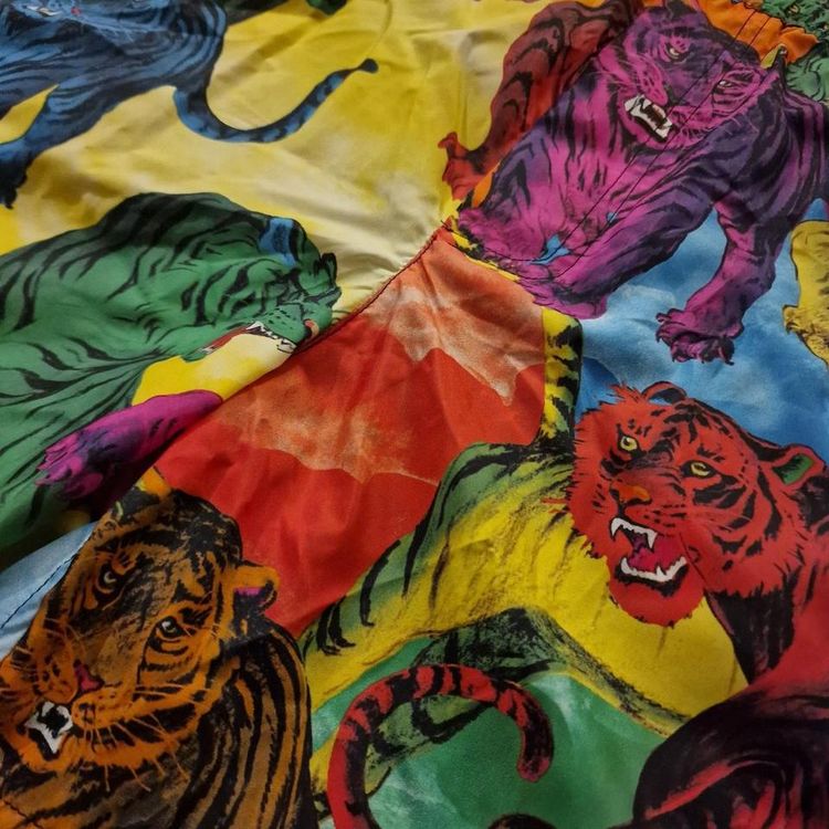 Valentino Multicolour Tiger Swimshorts image 3