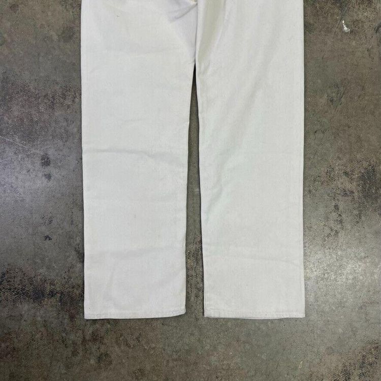 Lee Denim Jeans 90s Straight Leg Pants Trousers, White, Womens 30 image 7