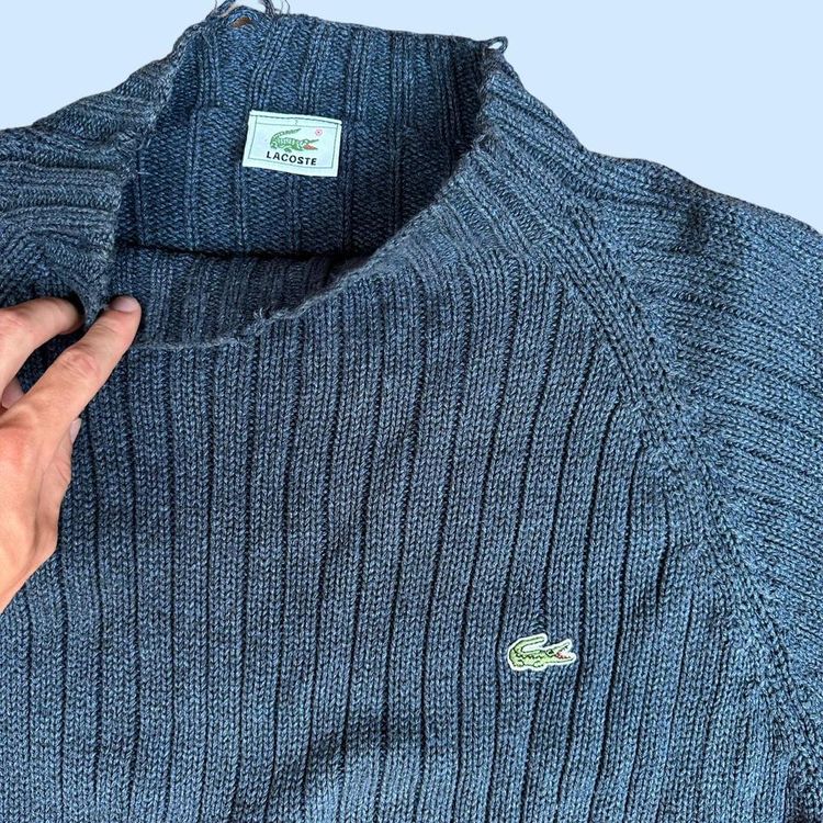 Vintage Lacoste knit jumper imagen 2