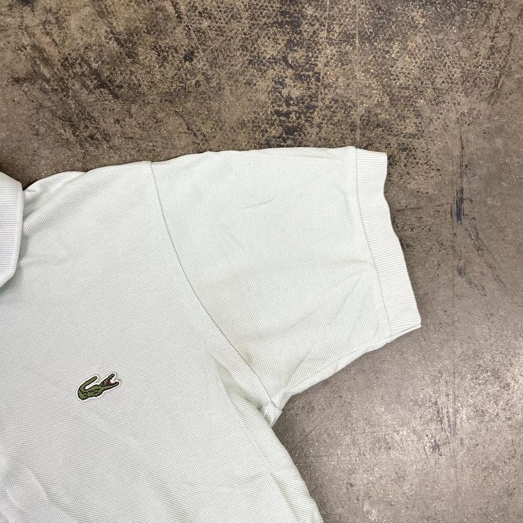 Lacoste Polo Shirt Y2K Vintage Short Sleeve Top, Green, Mens XS 2 image 5