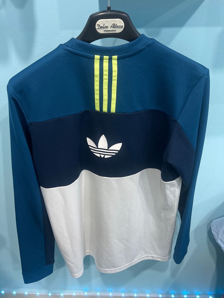 adidas long sleeve color block shirt 2